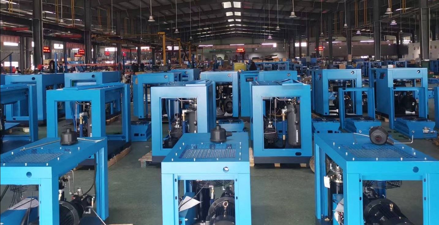 Cevata workshop with small size air compressors